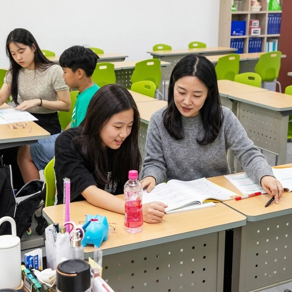 비산동 초등 영어학원 내부 사진